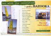 Bazooka boat